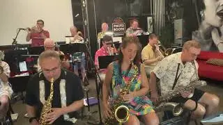 In The Mood performed by Wilmington Big Band at Eagles Dare 6/26/25