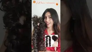 buy FRILL HAIR extensions ?✨🤍#youtubeshorts #hairstyle