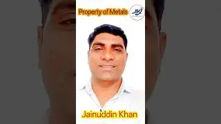 Malleability | Metals | Property of metals |  Jainuddin Khan | Yt shorts | trending | Science |