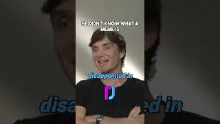 Cillian Murphy REACTS to his own MEME! 😂 #shorts