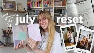 MONTHLY RESET 💐📖 cleaning, organising and doing bookish things (reading journal update)