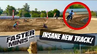 BRAND NEW PIT BIKE TRACK AT PERRIS RACEWAY!