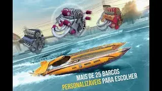 GAMEPLAY DE TOP BOAT:  MAIS DE 25 BARCOS PARA DISFRUTAR DE CORRIDA QUE TEM MAIS DE 6 CLASSE DE BARCO