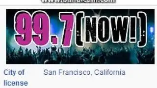 KMVQ-FM 99.7 [NOW!] San Francisco, CA TOTH ID at 4:00 p.m. 6/8/2014