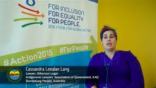 Ms. Cassandra Leealan Lang on Indigenous Cultural Heritage