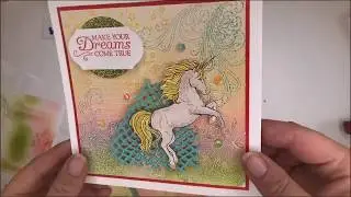Gelli Plate et encres Stampin’Up!