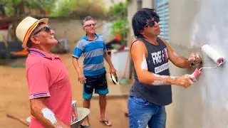 Pagando As Conta No Banco... / Pintando A Parede De ZÉ... / Trollando Bill🤣🤣🤣#Comédia #humor