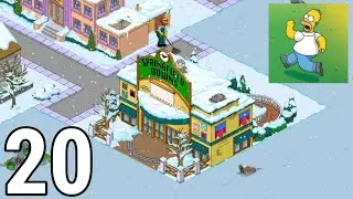 The Simpsons Tapped Out - Full Gameplay / Walkthrough Part 20 (IOS, Android) - Springfield Downs!