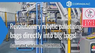 Revolutionary Robotic Palletizing: Bags Directly into Big Bags!