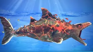 DINO SHARK UNLOCKED AND FULLY UPGRADED - DOUBLE HEAD SHARK ATTACK | KAIJU GAMER PH