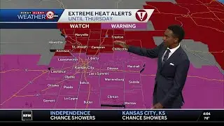 Kansas City weather: Heat index could reach 105 to 110 degrees this week