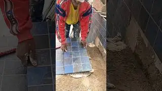 Porcelain Pool Tile Installation &ndash; Waterproof Perfection from Start to Finish! #tiles #ceramic #diy