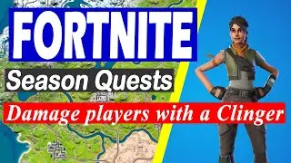 Damage players with a Clinger - Fortnite (Chapter 3, Season 1 Quest)