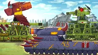 THE BIG STORY: LEVIATHAN HAS BEEN DESTROYED! Now you're a Japanese monster - Cartoons about tanks