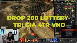 ĐẬP 200 VÉ LOTTERY TRỊ GIÁ 4TR VND VÀ CÁI KẾT ỐI DỒI ÔI -MU NƯỚC NGOÀI HAY -MU BLESS - SV AVALON X50