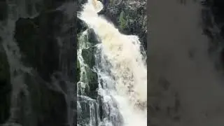Hidden gems of Donegal! Ardara Waterfall, the charming town of Glenties-colourful streets. #Donegal