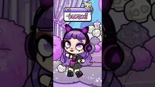 &iexcl;SKIN GRATIS de 👿 KUROMI en Avatar World! Como hacer a KUROMI  | Hello Kitty