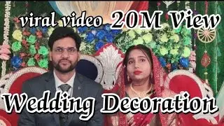 Wedding Decoration In Village Under 1 Lakh#wedding #pintutenthouse#decor#destination#party
