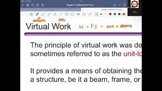 Deflection of truss by virtual work method (12/12/2568)