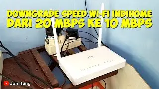 Downgrade Speed Wi-Fi Indihome Dari 20 Mbps Ke 10 Mbps