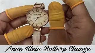 How To Change/Replace Anne Klein Watch Battery | ANNE KLEIN Woman's watch