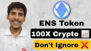 Most Underrated 100X Crypto ENS Token🤑 | Don't Ignore this Gem Crypto ❌... #crypto