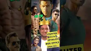 Detailed Box Office Collection of FIGHTER!😲 Isne Toh Hag Diya...🥵 #fighter #shorts