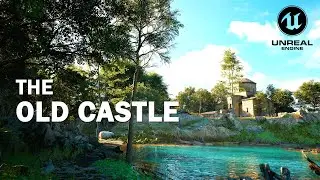 Unreal Engine 5.3 render II "The old castle"  II #render   #unrealengine5   #megascans