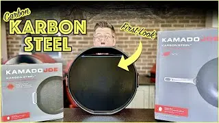 Первый взгляд на новые аксессуары Karbon Steel от Kamado Joe