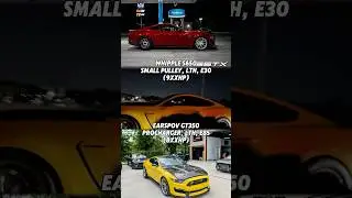 Whipple S650 🆚 EarsPov Procharged GT350   #s650 #streetracing #mustanggt #cartok #1320 #gt350 #race