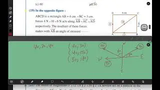 resultant of coplanar forces meeting at a point exercise three application senior 2 p 2