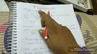 Hamiltonian cycle with example -lecture53/ADA