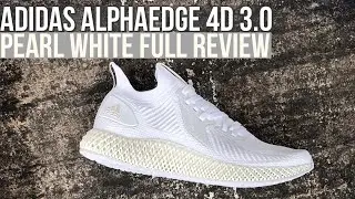 Adidas Alphaedge 4D 3.0 | Pearl White 4D Unboxing | On Feet