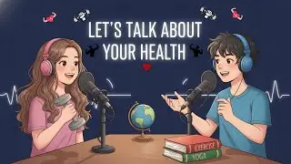 English Podcast for Easy English Conversation | Talking About Health in English | Learn English Fast