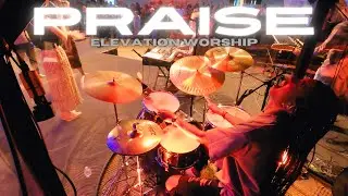 Praise | Elevation Worship Drum Cover | Jazz Kelley #girlondrums