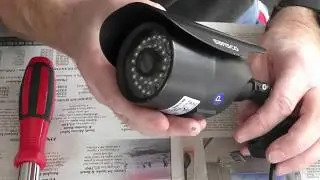 How to Change the LED Block in the Sansco Bullet Camera #6699