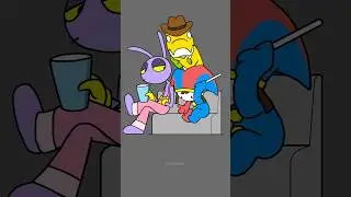 Teleportation Magic Trick?😂😂Jax & Pomni & Gummigoo Easy Magic Tutorial Animation 9 #tricks #magic