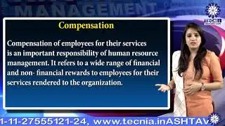 Compensation Definition & Goals  | Ms. Shilpa Bhandari ( Asst. Prof.)| BBA TIAS on Tecnia TV