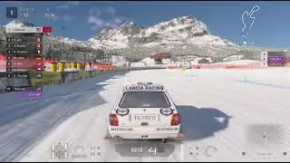 Gran Turismo 7 | Lancia Delta Rally Car On Snow Track
