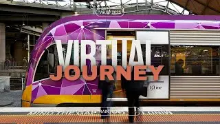 Virtual Train Ride: From Melbourne to Sunbury 🚆🎥