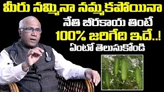 Nethi Beerakaya Health Benefits | Health Benefits Of Ridge Gourd | Benefits Of Eating Ridge Gourd
