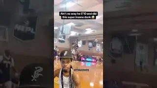 Ain't no way this boy is 5'10 and really did a basketball dunk like this
