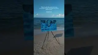 ✝️🌊🤍 #art #painting #jesus #christian #aesthetic #ocean #shorts #youtubeshorts #trending #ytshorts
