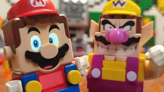 LEGO Super Mario how to kill the new LEGO Wario! LEGO Mario Wario World!