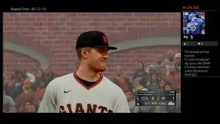 Game 116 2021 MLB season: Rockies @ Giants April 10, 2021