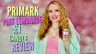 Primark Pink Lemonade &pound;1 Candle Review ! 💗🍋💗