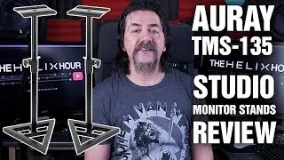 Auray TMS-135 Studio Monitor Stands Unboxing & Review