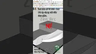 Plugin Curviloft + CurviShear Cân Mọi Loại LamDốc #shorts #youtubeshorts  #enscape #sketchup #plugin