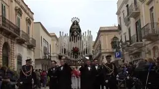 SECONDA PARTE DELLA PROCESSIONE DEI MISTERI 2018 A BITONTO
