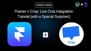 Framer x Crisp: Live Chat Integration Tutorial (with a Special Surprise!)